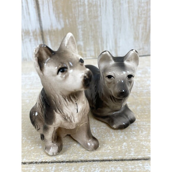 Vintage Bone China Porcelain Puppy Dogs Lot of 2 - Picture 3 of 9